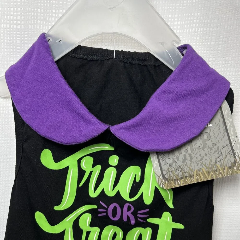 NWT Pet Dress Dog Or Cat Trick Or Treat Halloween Size Medium